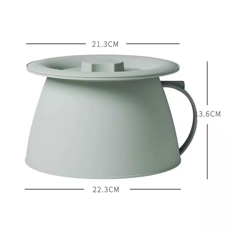 Maternity Urinal Bucket Home Use Odor Control Women's Bedroom Urinal Bottle Nighttime Urinal Female Urinal Basin with Lid