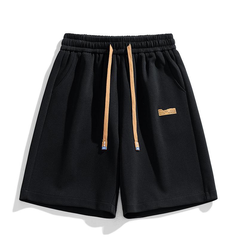 Sommer Dünne Herren Freizeithose Bambus Fünfviertelhose Langbeinige Hose Hohe Taille Hose