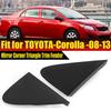 2pcs Side View Mirror Fender Corner Trim Cover Fit for Toyota Corolla 2008-2013