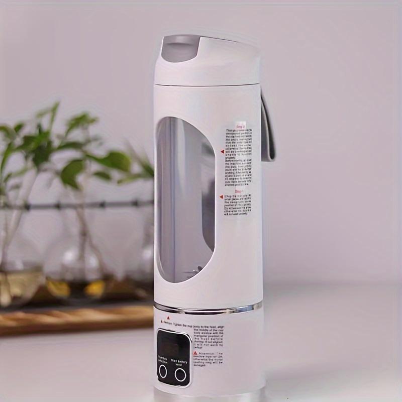 Mini-Entsafter, tragbarer elektrischer, über USB aufladbarer Reisemixer, drei Modi, Digitalanzeige, 12 Klingen, leicht zu reinigen.