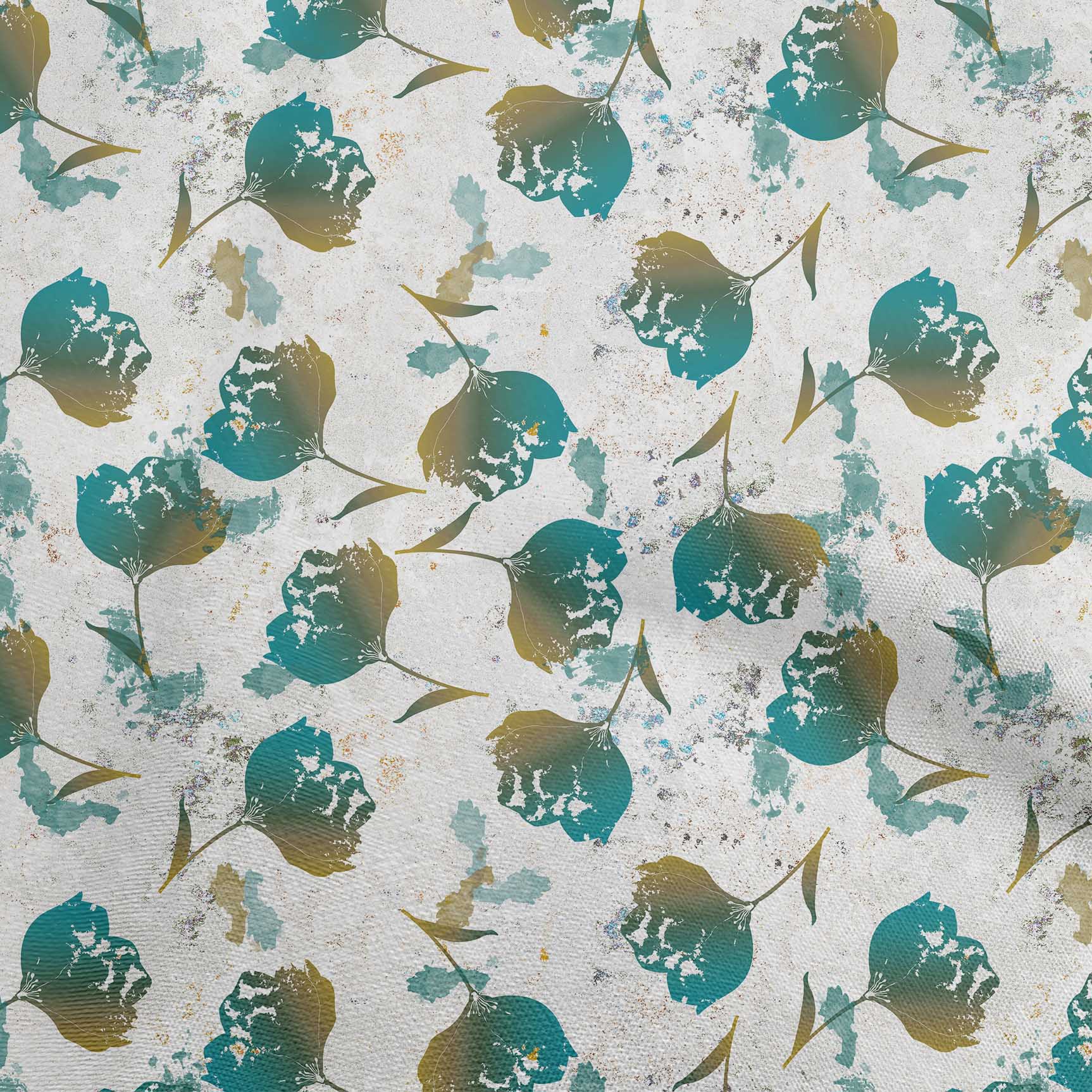 

oneOone Cotton Flex Dark Purple Fabric Florals Dress Material Fabric Print Fabric By The Yard 40 Inch 42 Inch Wide - Viscose Chiffon чирок зелений колір