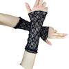 Y2K Style Lace Gloves Sheer Chiffon Sun Protection Arm Sleeves For Women Outdoor Activities And Daily Fashion