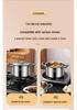 Extra-High 316L Stainless Steel Steamer Pot, Rivet-Free, Anti-Scald, Large Capacity for Porridge/Soup