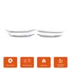 ABS Chrome Front Fog Light Lamp Strip Trim Fit For Benz GLC X254 -2024