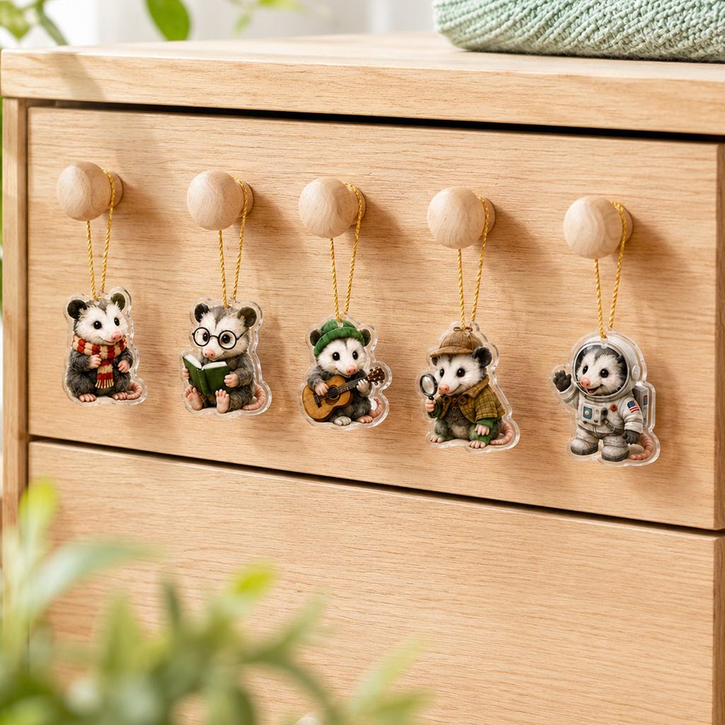 2D Christmas Advent Calendar with Cute Pet Series – Christmas Tree Ornament for Holiday Decor