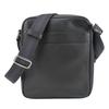 Used Shoulder Bag F54782 Leather Black Simple