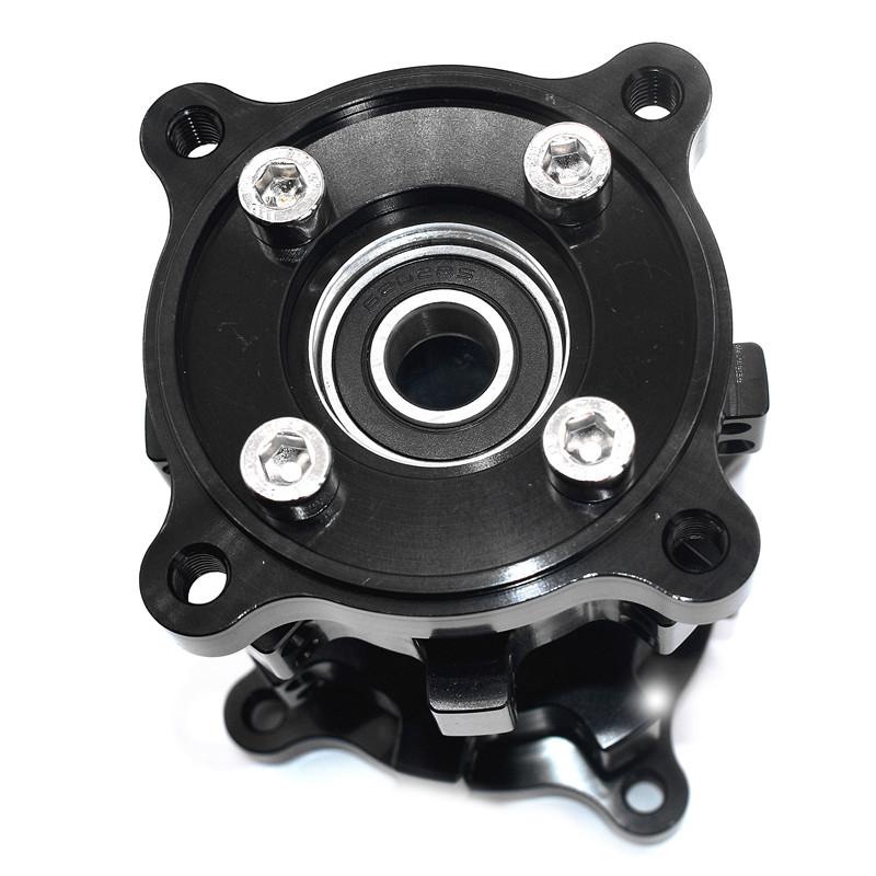 Rear CNC Aluminum Rim Hub 15MM Wheel Axle Hole Rear Rims Hubs For 10 12 14 17 Inch Dirt Pit Bike Motocross Wheel Tyre