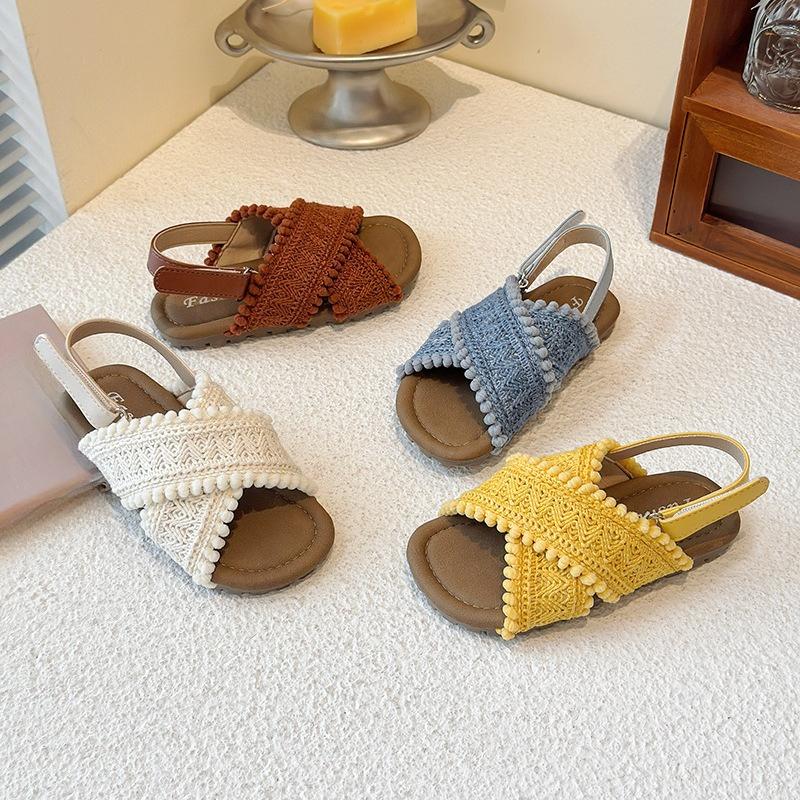 Girls' Slippers, Sandals, Casual Soft-soled Simple Shoes
