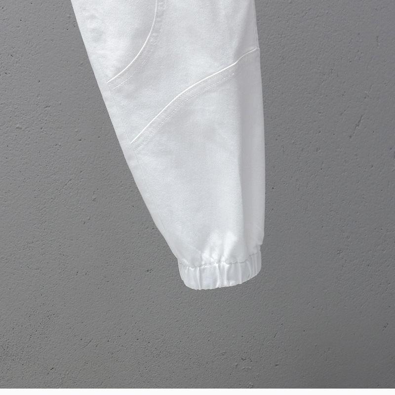 Women Fashion Ealstic Waist Jogger Pants Casual Loose Baggy Pants Harem Pants With Belt
