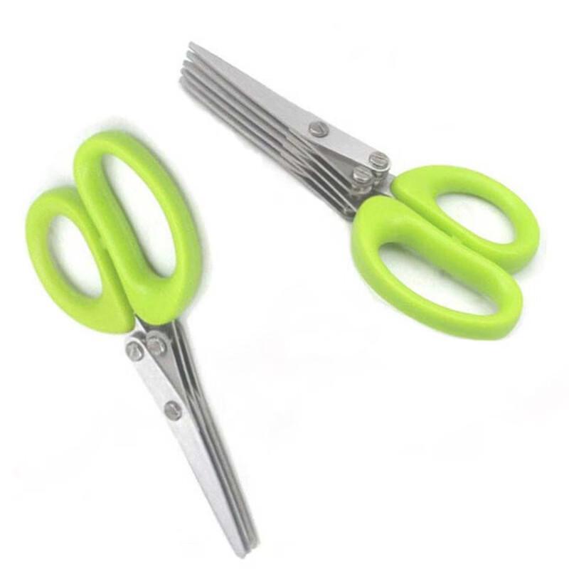 Multi-blade Stainless Steel Herb Scissors