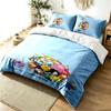 Adventure Time 3pc Duvet Cover Set Simple Modern Bedding Set Wrinkle Resistant Soft Fabric All Season Use a Perfect Gift