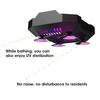 Portable Outdoor Electric Shower Pump For Hiking and Traveling Large Capacity USB Charging with Digital Display Bathing Tool