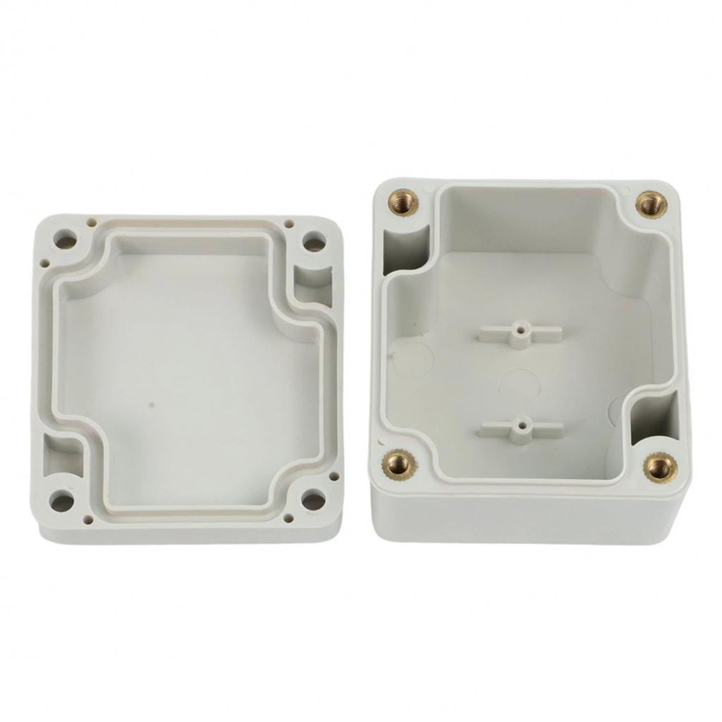 Cutie pentru Proiecte Electronice din Plastic Alb ABS Cutie de Joncțiune Impermeabilă cu Șuruburi