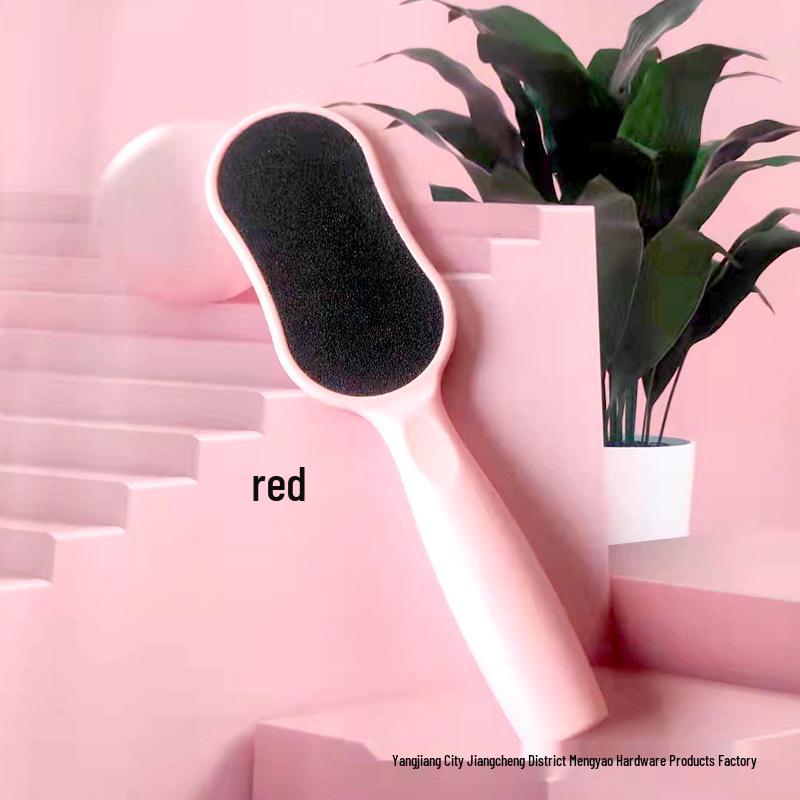 Double-sided Pumice Foot File and Callus Remover with Brush