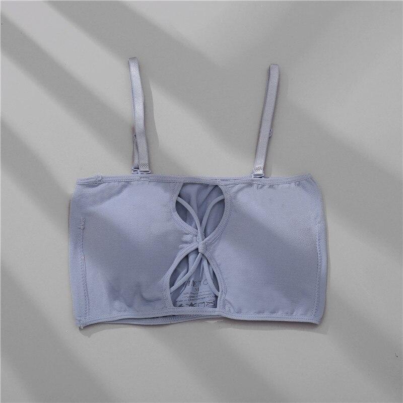 Sexy Women's Tops Seamless Crop Top Lencería Ropa interior femenina  Camisetas sin mangas Femme acolchado Correa ajustable Camisola Mujer Tubo  Top comprar a buen precio — entrega gratuita, reseñas reales con fotos —