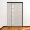 Left Right Side Opening Wide Magnetic Screen Door Scratch-Resistant Universal Fit Easy To Install Magnetic Closure Sliding Mesh French Door Screen