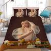 Sängerin Carly Rae Jepsen Bettwäsche-Set Home Style Bettwäsche Weiche Baumwolle Wäsche Bett 3-teiliges Set Studentenwohnheim Geschenk