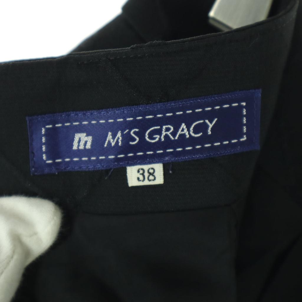M'S GRACY Floral Mini Length Skirt 38 Black Women Used