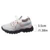 Fashion Color Block Knit Casual Sneakers for Women Platform Breathable Running Shoes Woman Lightweight Non Slip Walking Sneakers