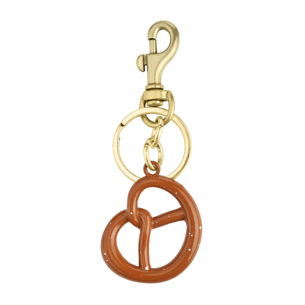 Realistic 3D Cookie Charm Keychain Accessory Fashionable Biscuit Shape Key Rings Portable Bag Decoration for Women