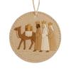 Felt Nativity Scene Christmas Ornament Xmas Crafts Ornaments for Tree Xmas Winter Party Christian Decorations Indoor Outdoor