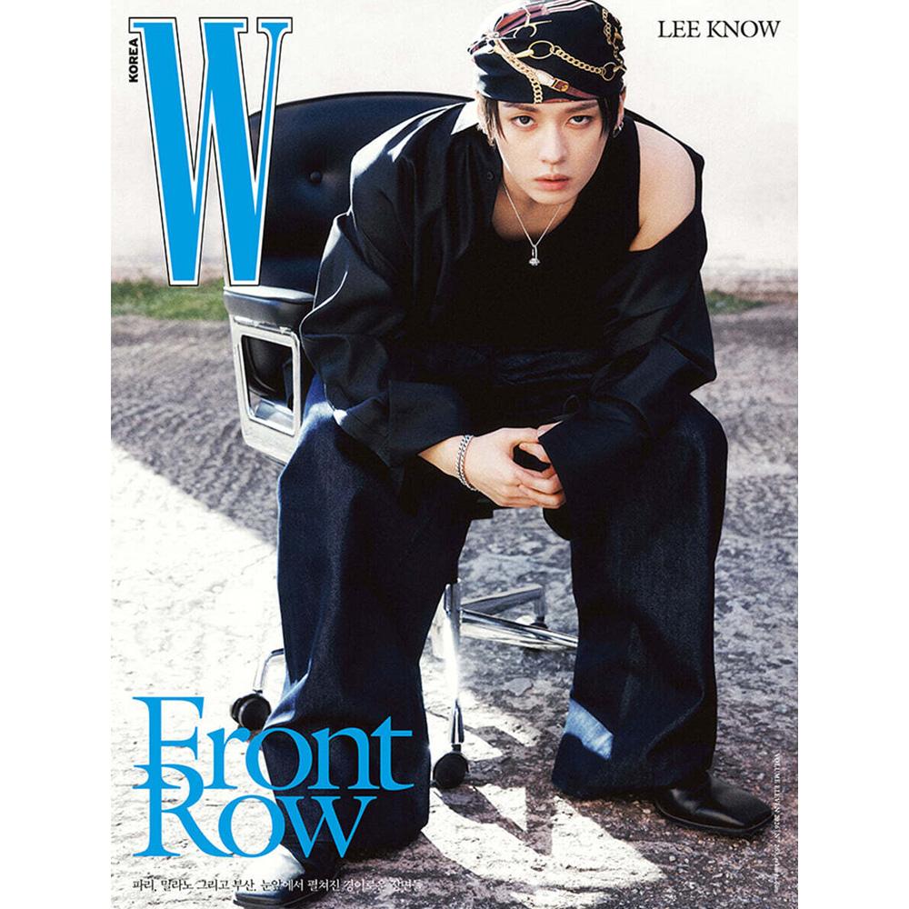 [Predobjednávka] W Korea Zväzok 11 Stray Kids Lee Know Typ A B C November 2026 14P Rozhovor Fotografie Kpop Magazín Oficiálna Zberateľská Edícia Nový Type: A black