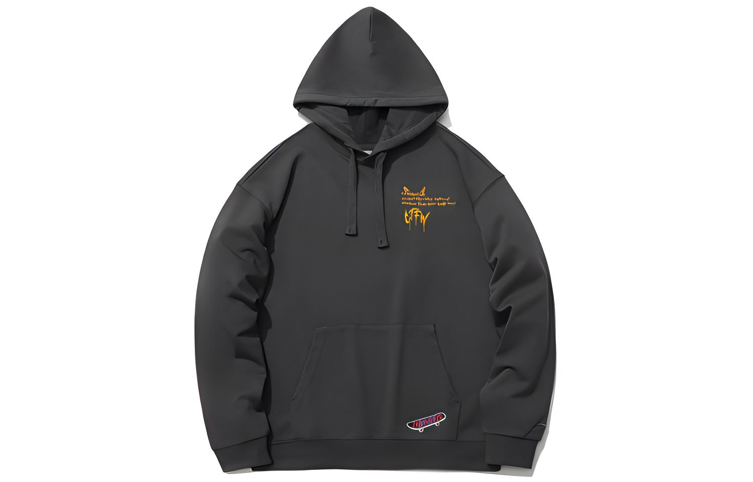 Li Ning Sweatshirt Unisex Black Pine Gray AWDR506-5 XXL