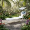 Face Down Tanning Chair Foldable Design Lounger for Sunbathers