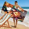 Cartoon Animal 2D Flat Print Beach Towel, Large Soft Quick Dry Towel for Beach Camping SwimmingXSTJ0915381