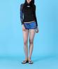 Dangun Cool Air Asymmetrical Sleeve Long Sleeve Rash Guard