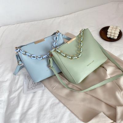 Women's Bucket Bag Fashionable New Trendy Spring and Summer Girl Shoulder Messenger Bag Cute Simple Commuter Women's Bag