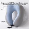 U Shaped Memory Foam Neck Pillows Soft Travel Pillow Massage Neck Pillow Sleeping Airplane Pillow Cervical Healthcare