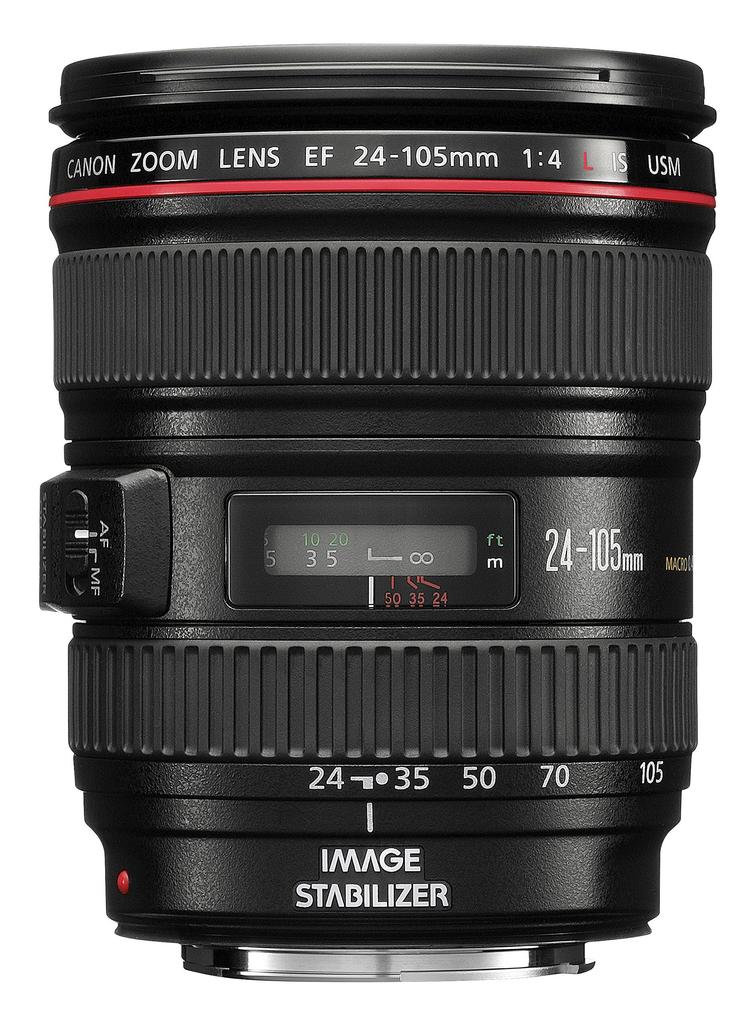 Canon 344B006 EF L IS USM Lens 24-105mm F/4.0 (Renewed)