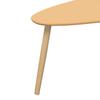 Vidaxl Coffee Table Set, 2 Pcs, Brown, Solid Pine Wood