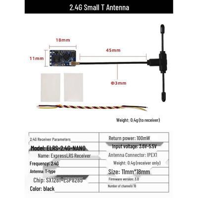 BAYCKRC ExpressLRS 2.4G Mini-Drohnenempfänger