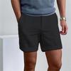 Men's Linen Oblique Pocket Solid Color Comfortable Breathable Sports Outdoor Daily Shorts