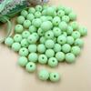 Loose Beads 8-16mm DIY Materials Acrylic Jewelry Accessories Round Bracelet Necklace Making Solid Color 150-15Pcs Fashion  Beads