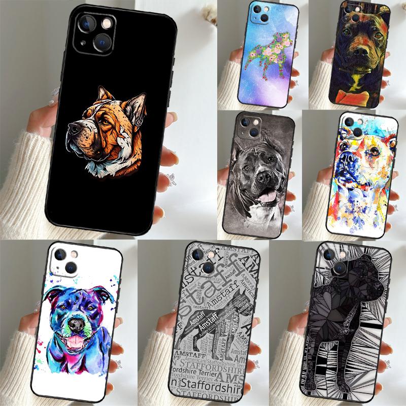 Staffordshire Bull Terrier Staffy Dog Phone Case For Apple iPhone 17 Pro Max Funda For iPhone 17 Air Protection Cover