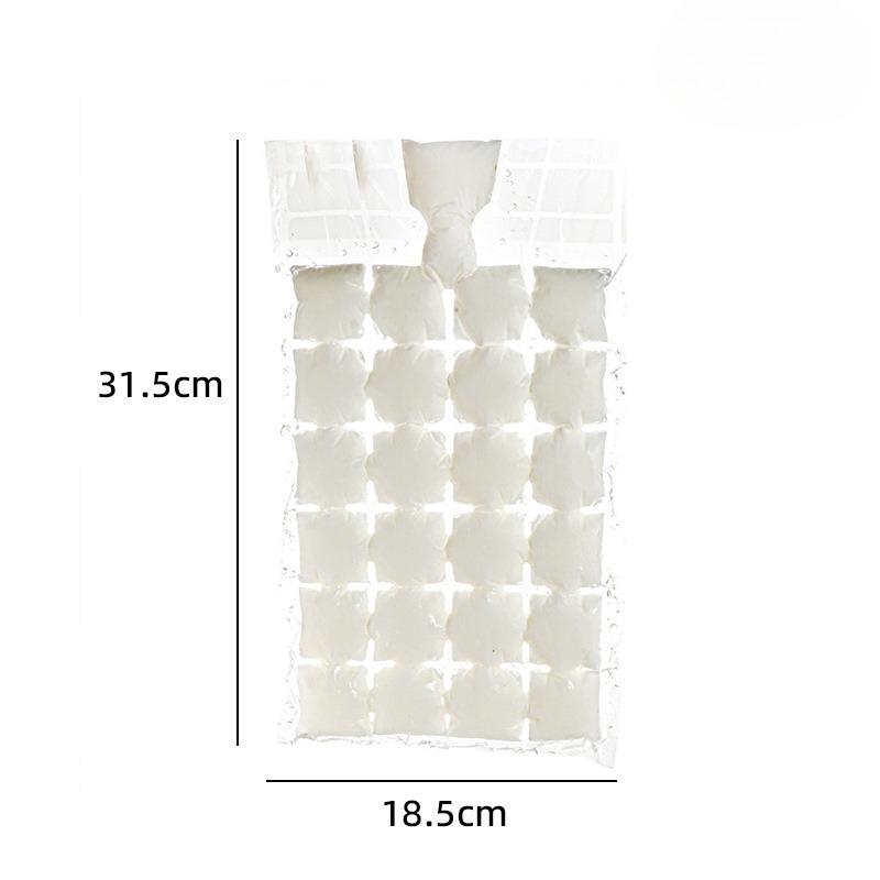 One-time Ice Bag Mold Self-sealing Ice Cube Freezing Mold Ice-making Tool for Household Refrigerator Passion Fruit 240 grids