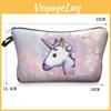 Adorable Unicorn Make Up Bag Emoji Cosmetic Travel Case Ideal For Girls And Ladies