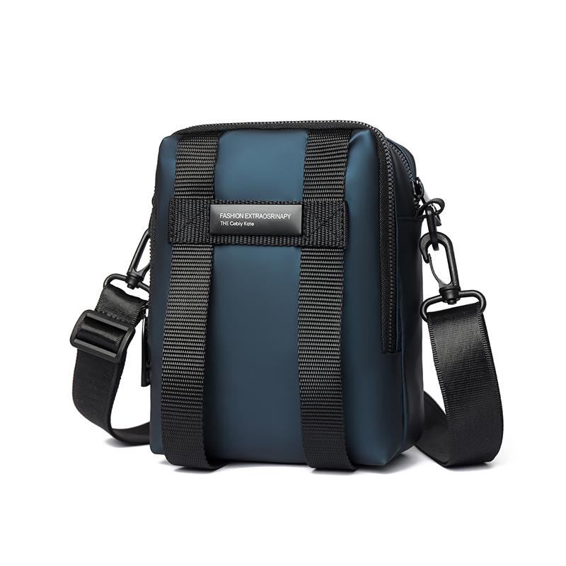 Umhängetasche für Herren, Business, Freizeit, große Kapazität, tragbare Handtasche, Reißverschluss, mehrschichtig, wasserdicht, Sommer-Umhängetasche für Männer