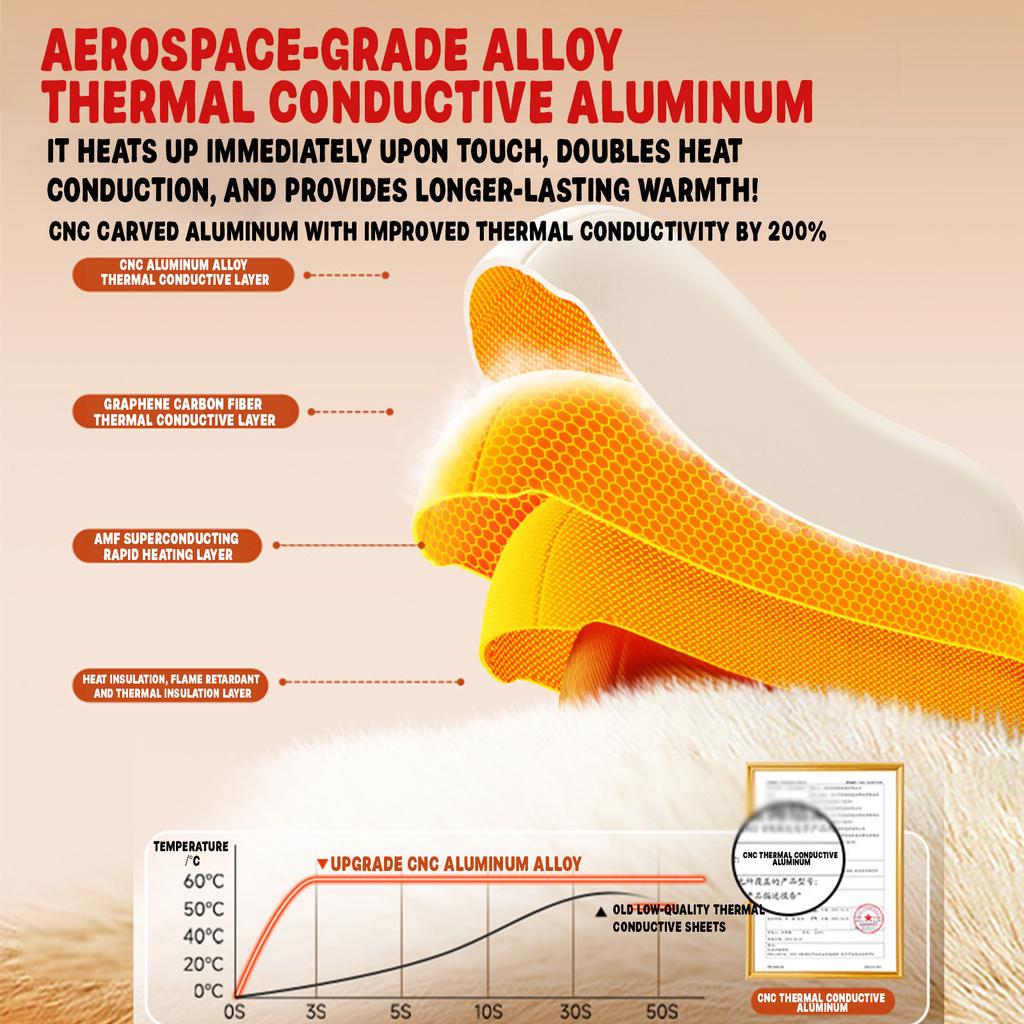 Handwärmer Tragbarer Taschenhandwärmer, Magnetischer Elektrischer Handwärmer Kreativer Geteilter Handwärmer Outdoor-Wärmer Tragbar Zwei in Eins.