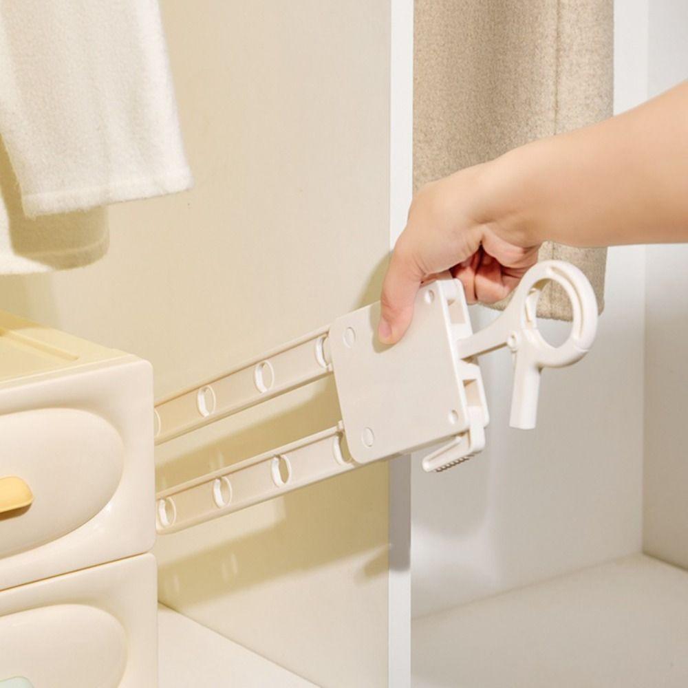 Windproof Clothes Hanger 8-Hole Portable Hanger Durable Laundry Drying Rack Home & Travel