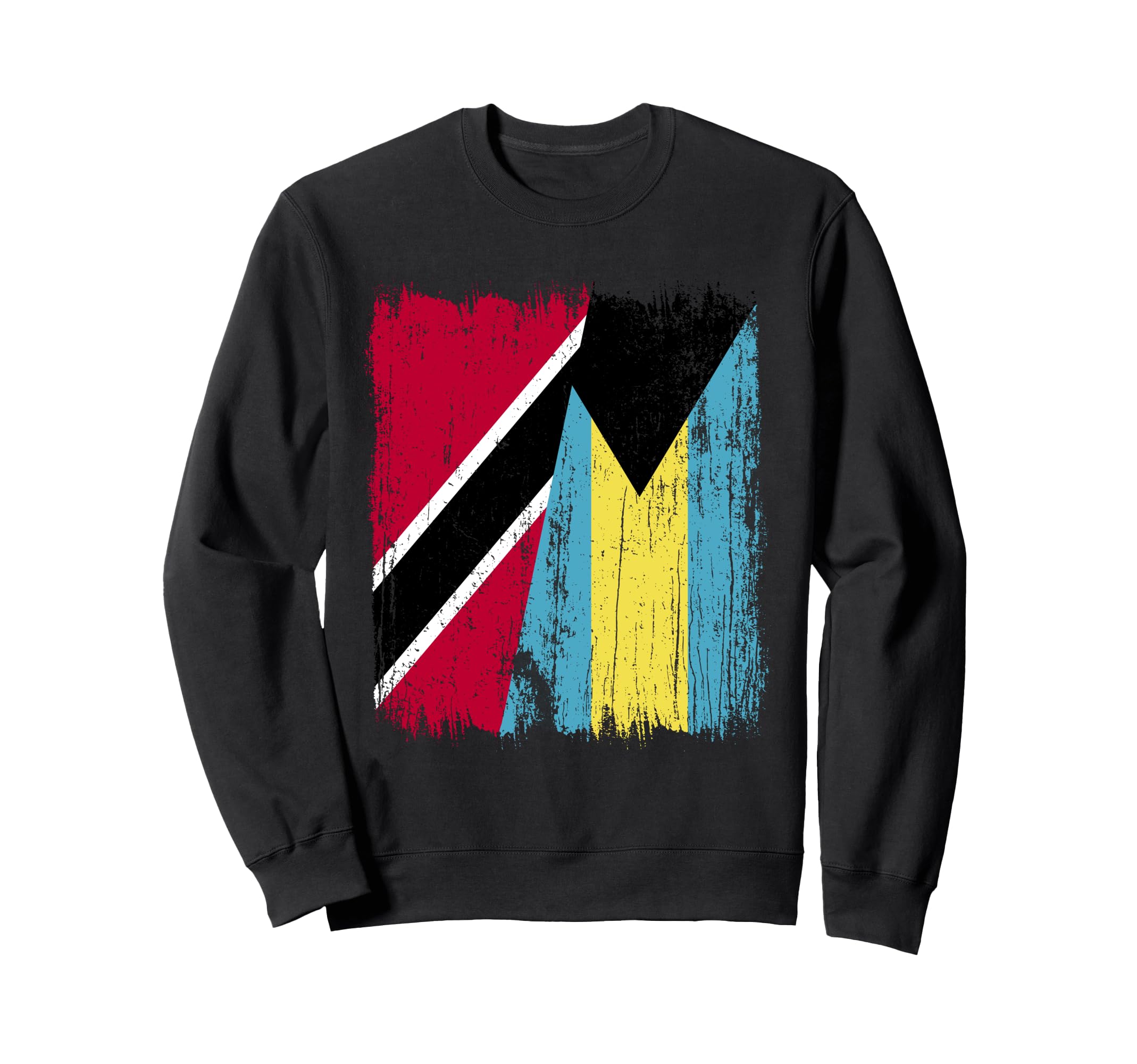 

Trinidad and Tobago Bahamas Half Flag Trinidad and Bahamas Sweatshirt