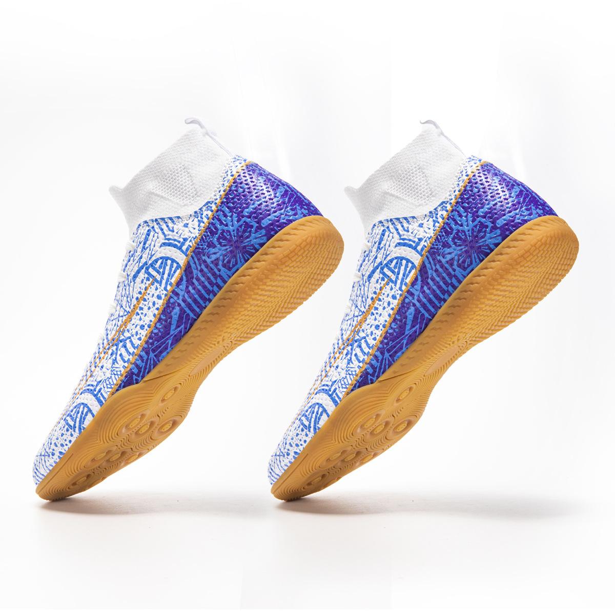 

Falcon new high-top football shoes flat-bottom special football training shoes men s sports shoes 35