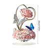 1Set Delicate Patterns Warm Atmosphere 2D Flat Mother's Day Ornament Living Rooms Acrylic Decorative Grateful Holiday Gifts