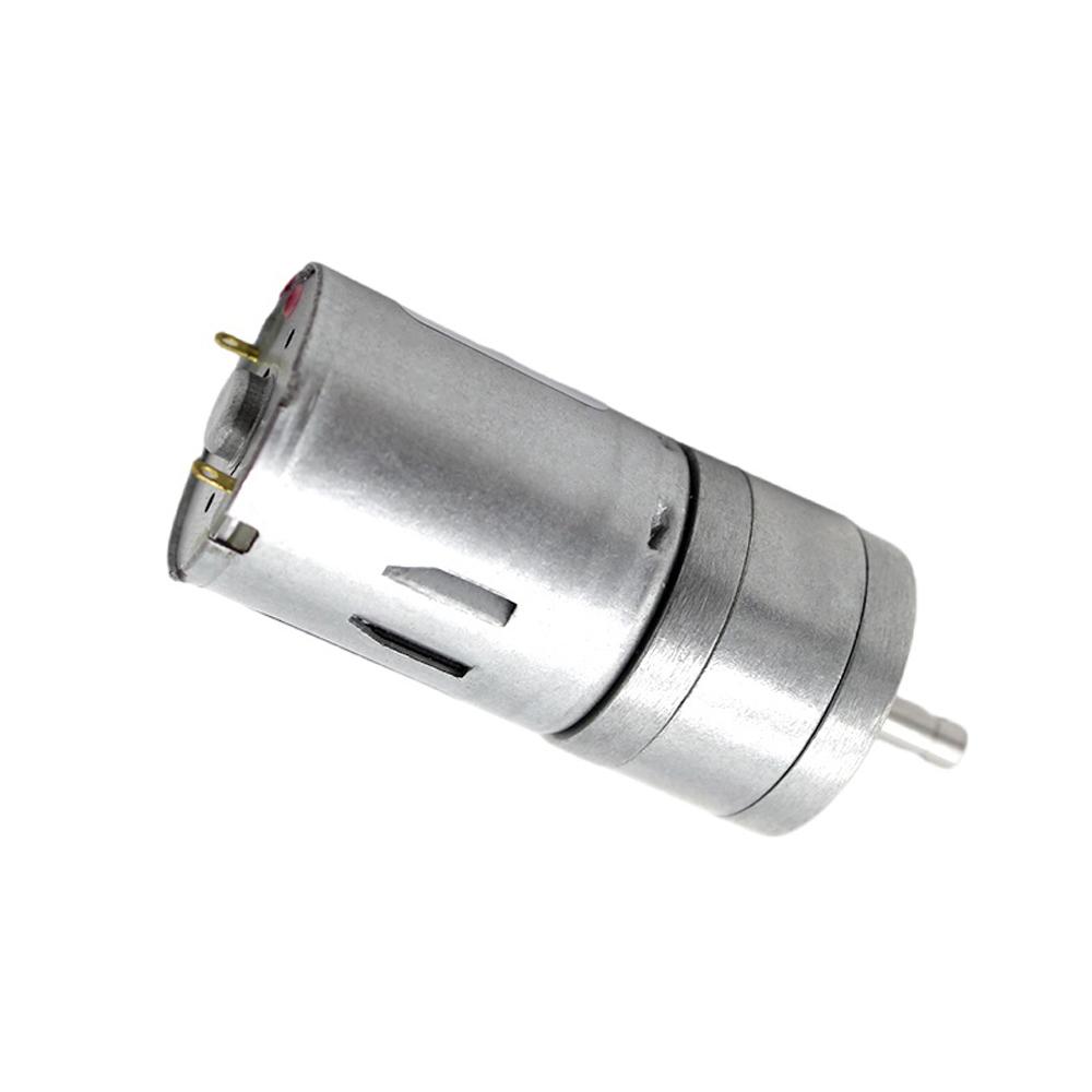 1PCS Gear Motor DIY Technology Small Project Four-Wheel Drive Robot DC6-12V Motor High-Torque 500-1000RPM Slow-Speed DC Motor