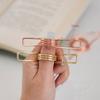 Metal Thumb Bookmark Page Turning Fixed Thumb Book Support Simple Thumb Book Holder  Students