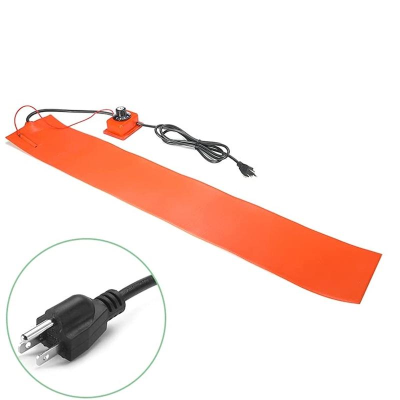 110V/220V Silicone Rubber Heating Pad Belt for Guitar Side Bending Electric Heater Plate Knob Temperature Controller Thermostat