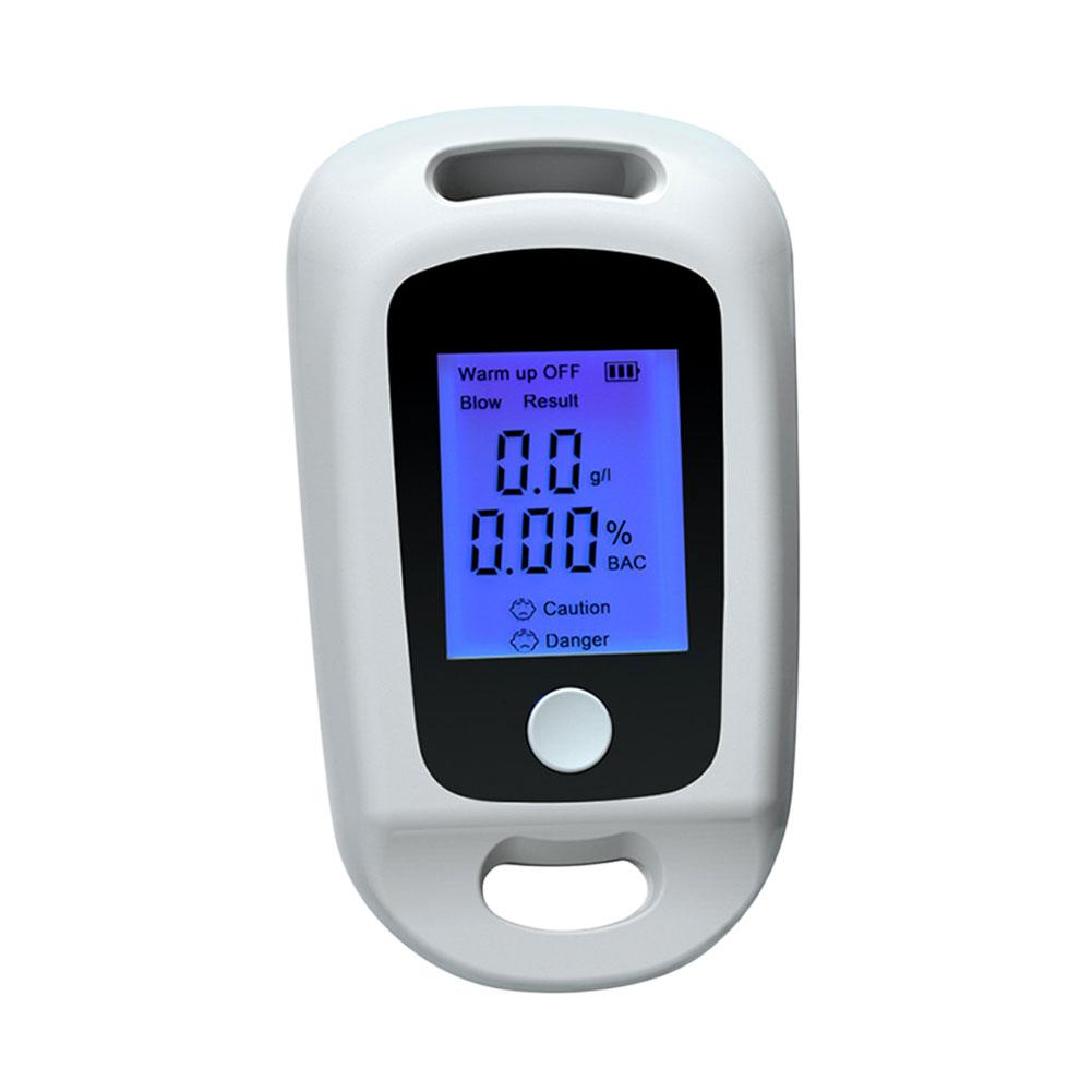 Digital Alcohol Meter Handheld Alcohol Analyzer USB Rechargeable Portable Alcohol Tester LCD Display Professional Grade Accuracy